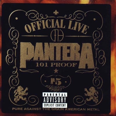 Pantera - Official Live: 101 Proof (EastWest Records America, R1 62068) • 2xLP • 180 Gram