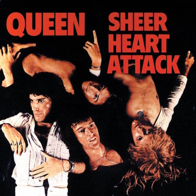Queen - Sheer Heart Attack (Elektra, 7E-1026) • LP • SP - Specialty Pressing • Reissue