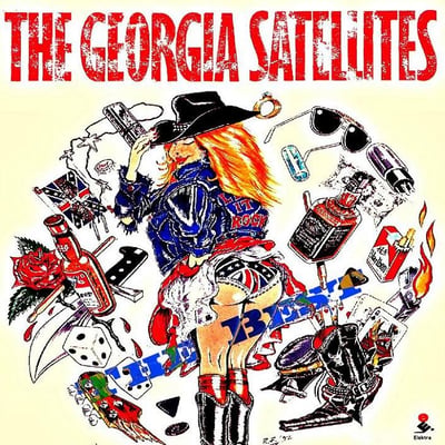 The Georgia Satellites - Georgia Satellites (Elektra, 9 60496-1) • LP