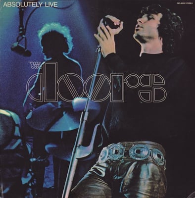 The Doors - Absolutely Live (Elektra, EKS-9002) • 2xLP • Pitman Pressing