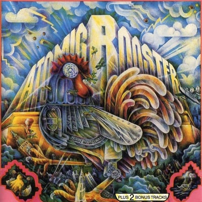 Atomic Rooster - Made In England (Elektra, EKS-75039) • LP