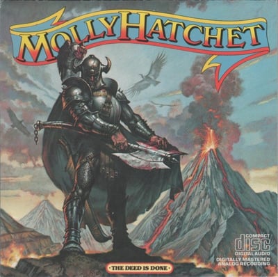 Molly Hatchet - The Deed Is Done (Epic, FE 39621) • LP • Pitman Pressing