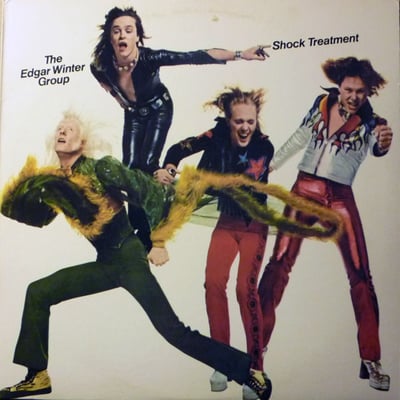 The Edgar Winter Group - Shock Treatment (Epic, PE 32461) • LP • Terre Haute Pressing