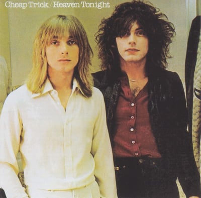 Cheap Trick - Heaven Tonight (Epic, JE 35312) • LP • Terre Haute, Orange Labels, Customatrix