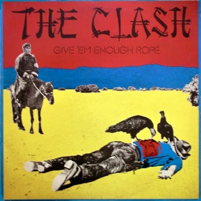 The Clash - Give 'Em Enough Rope (Epic, JE 35543) • LP • Pitman Pressing • Reissue