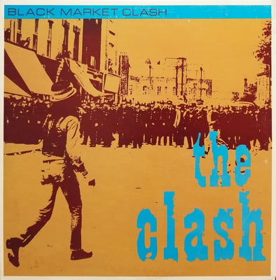 The Clash - Black Market Clash (Epic, 4E 36846) • 10" • Terre Haute Pressing
