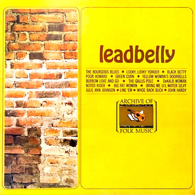 Leadbelly - Huddie Ledbetter (Fantasy, 24715) • 2xLP