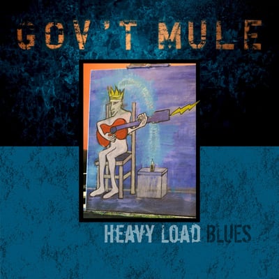 Gov't Mule - Heavy Load Blues (Fantasy, FAN01450) • 2xLP • Blue Smoke Vinyl, 180 gram, Gatefold