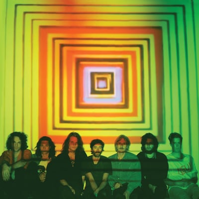 King Gizzard And The Lizard Wizard - Float Along - Fill Your Lungs (Flightless, FLT-006R) • LP • Yellow • Reissue
