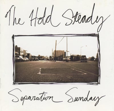 The Hold Steady - Separation Sunday (Frenchkiss Records, FKR087-1) • LP • White • Reissue, Remastered