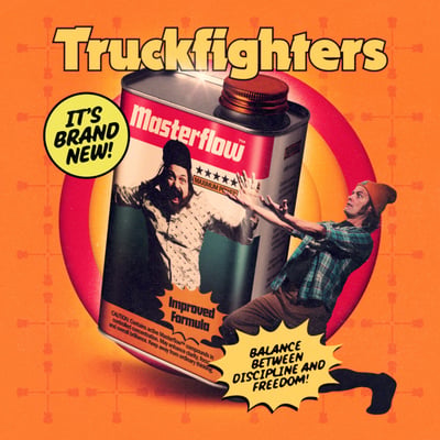 Truckfighters - Masterflow (Fuzzorama Records, FUZZLP048-2) • LP • Yellow • Media NM