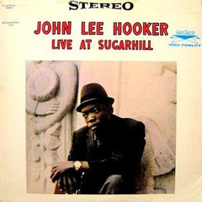 John Lee Hooker - Live At Sugarhill (Galaxy, 8205) • LP • Monarch Pressing