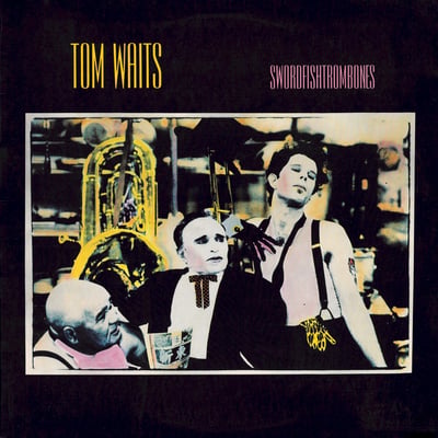 Tom Waits - Swordfishtrombones (Island Records, 7 90095-1) • LP • Allied Pressing