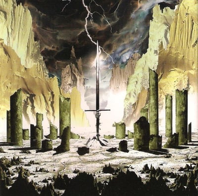 The Sword - Gods Of The Earth (Kemado Records, KEM072) • LP • 15th Anniversary Edition • Media NM • Reissue, Remastered