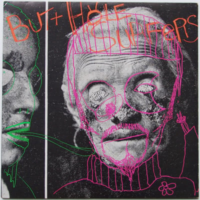 Butthole Surfers - Psychic... Powerless... Another Man's Sac (Latino Bugger Veil, LBV03) • LP • Reissue, Remastered
