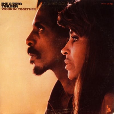 Ike & Tina Turner - Workin' Together (Liberty, LST-7650) • LP • All Disc Records Pressing
