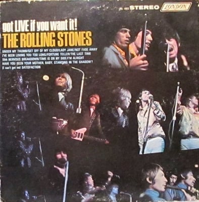 The Rolling Stones - Got Live If You Want It! (London Records, LL 3493) • LP • Monarch Pressing