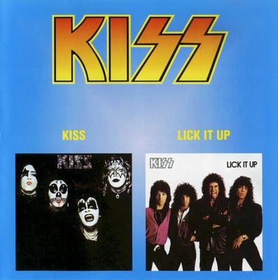 Kiss - Lick It Up (Mercury, 422-814 297-1 M-1) • LP • 56, Pitman Press