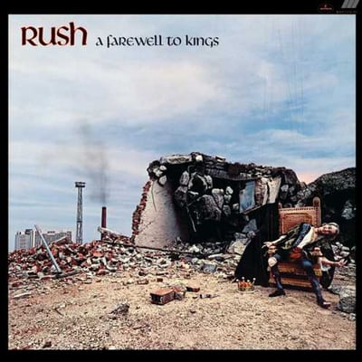 Rush - A Farewell To Kings (Mercury, SRM-1-1184) • LP • Terre Haute Press, Gatefold