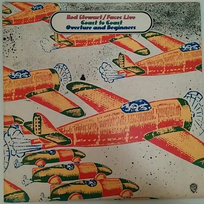 Rod Stewart / Faces - Coast To Coast Overture And Beginners (Mercury, SRM-1-697) • LP • Presswell Pressing, Gatefold