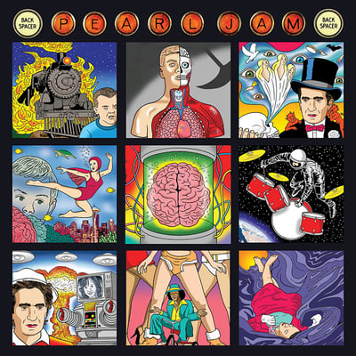 Pearl Jam - Backspacer (Monkeywrench Records, MWR9413) • LP • 180 Gram, Die-Cut Gatefold Sleeve, Booklet
