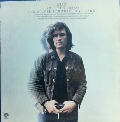 Kris Kristofferson - The Silver Tongued Devil And I (Monument, KZ 30679) • LP