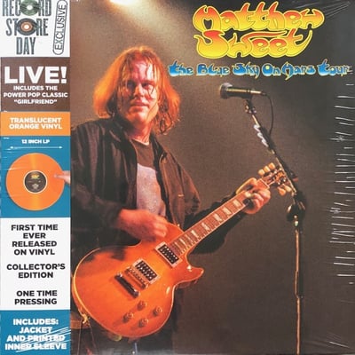 Matthew Sweet - The Blue Sky On Mars Tour (Mountain Man Records, CFU01170) • LP • Orange Translucent • Record Store Day, Limited Edition