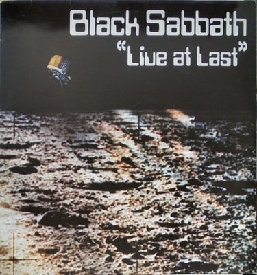 Black Sabbath - Live At Last... (Nems, BS 001) • LP