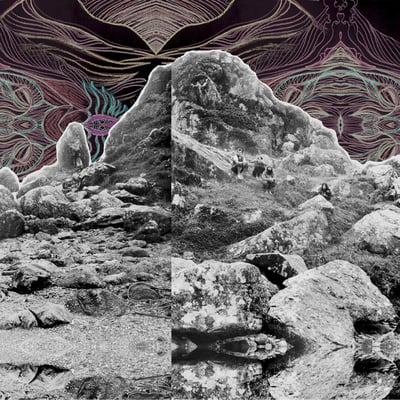 All Them Witches - Dying Surfer Meets His Maker (New West Records, NW5117) • LP • Blue Translucent [Sea Glass] With Pink Swirl • Media NM • Limited Edition, Reissue