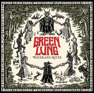 Green Lung - Woodland Rites (Nuclear Blast Records, NBR 68581) • LP • Green [Olive] • Reissue, Remastered