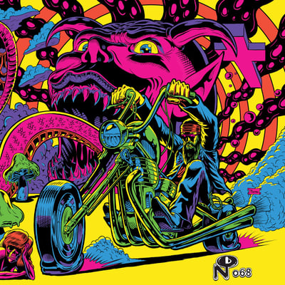 Various - Warfaring Strangers: Acid Nightmares (Numero Group, NUM068) • 2xLP • Neon Blotter Swirl • Limited Edition