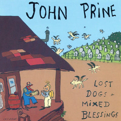 John Prine - Lost Dogs + Mixed Blessings (Oh Boy Records, OBR-013-LP) • 2xLP • Cream [Buttered Popcorn] • Limited Edition, Reissue, Remastered