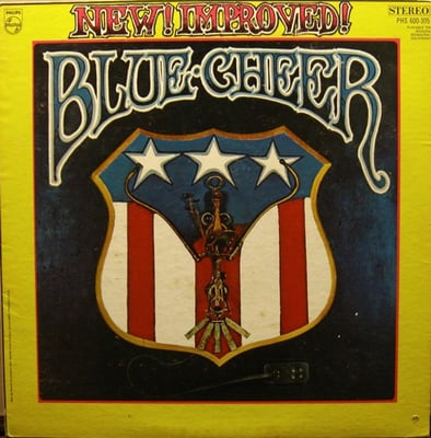 Blue Cheer - New! Improved! Blue Cheer (Philips, PHS 600-305) • LP • Mercury Pressing
