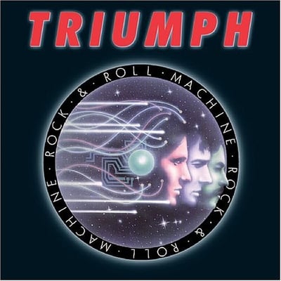 Triumph - Rock & Roll Machine (RCA Victor, AYL1-4785) • LP • Reissue