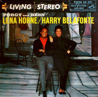 Lena Horne / Harry Belafonte - Porgy And Bess (RCA Victor, LSO-1507) • LP
