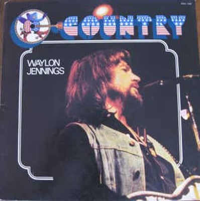 Waylon Jennings - Honky Tonk Heroes (RCA Victor, APL1-0240) • LP • RCA Hollywood pressing
