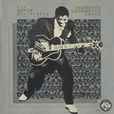 Clarence "Gatemouth" Brown - San Antonio Ballbuster (Red Lightnin', RL0010) • LP