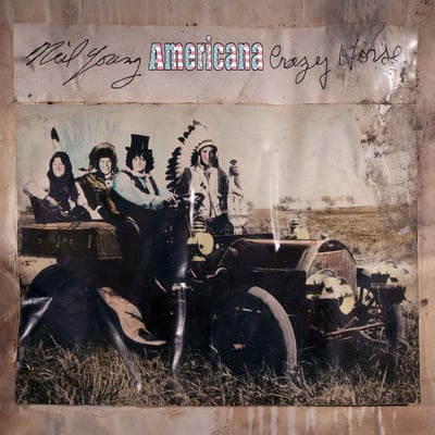 Neil Young With Crazy Horse - Americana (Reprise Records, 531195-1) • 2xLP • Etched