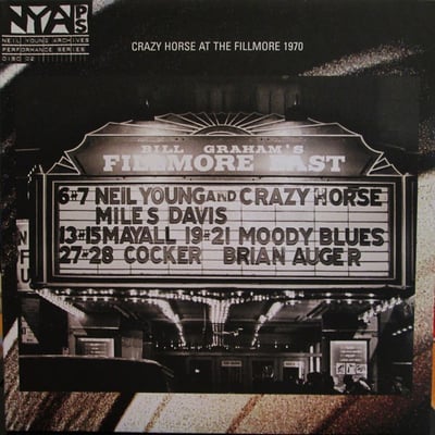 Neil Young & Crazy Horse - Live At The Fillmore East (Reprise Records, 44429-1) • LP • Gatefold, 180g