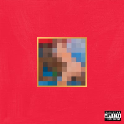 Kanye West - My Beautiful Dark Twisted Fantasy (Roc-A-Fella Records, B0014695-01) • 3xLP • Limited Edition, Reissue