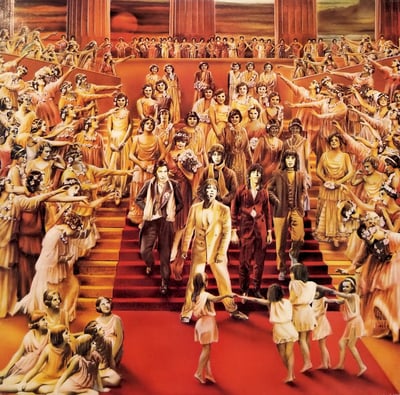 The Rolling Stones - It's Only Rock 'N Roll (Rolling Stones Records, COC 79101) • LP • PR - Presswell Pressing