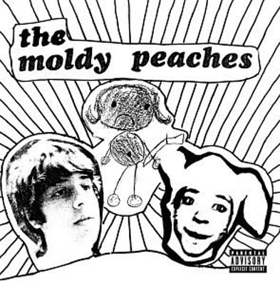 The Moldy Peaches - The Moldy Peaches (Rough Trade, RT0015LP) • LP + 7" + CD • Red • Reissue
