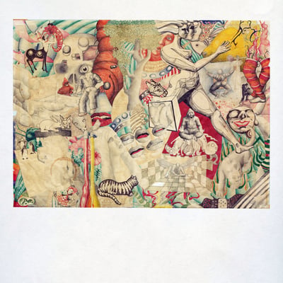 Teen Suicide - Honeybee Table at the Butterfly Feast (Run For Cover Records, RFC247) • LP • Mustard Yellow • Limited Edition