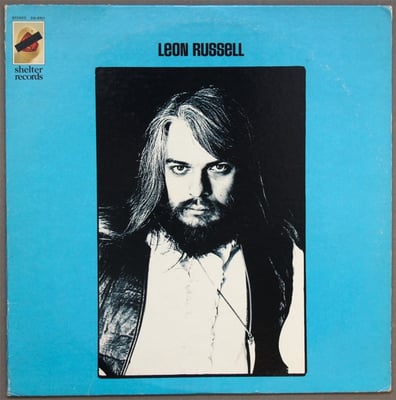 Leon Russell - Leon Russell (Shelter Records, SHE-8901) • LP • Reissue