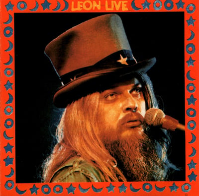 Leon Russell - Leon Live (Shelter Records, STCO-8917) • 3xLP • Tri-fold