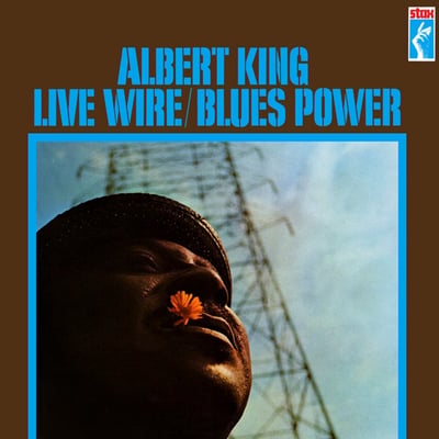 Albert King - Live Wire / Blues Power (Stax, STX-4128) • LP • Santa Maria Pressing • Reissue