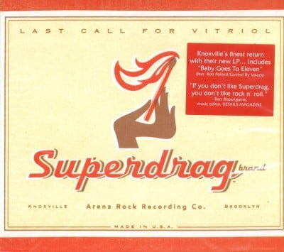 Superdrag - Last Call For Vitriol (Superdrag Sound Laboratories, SSL-006) • LP • Gatefold, Pillbox Red • Limited Edition