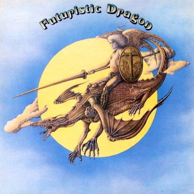 T. Rex - Futuristic Dragon (Teldec, 6.26715 BL) • LP • Reissue