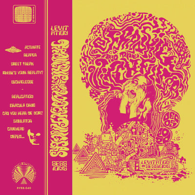Frankie And The Witch Fingers - Levitation Sessions (The Reverberation Appreciation Society, RVRB-040) • LP • Indie Exclusive Orange Splatter • Limited Edition