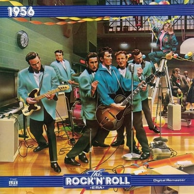 Various - The Rock 'N' Roll Era 1956 (Time Life Music, SRNR-14) • 2xLP • Remastered